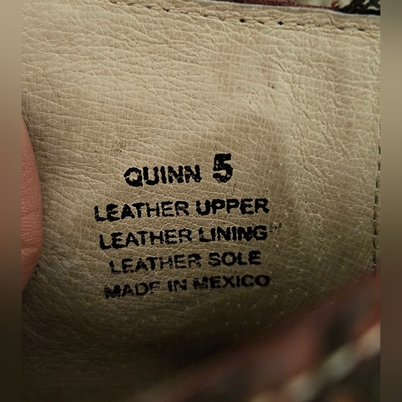 Freebird by Steven - Quinn in Red Croco size 5 - Picture 7 of 7